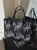 Bolsa de Lona Feminina de Grande Capacidade, Estilo Coreano Preguiçoso Casual Bolsa de Compras, Bolsa Tote Feminina para o Trabalho e Deslocamento
