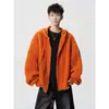 Suéter Cárdigan de Punto Trenzado de Color Sólido Estilo Americano para Hombres y Mujeres, Estilo Perezoso de Invierno con Diseño de Patrón Trenzado Grande, Chaqueta de Punto Moderna