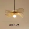 Lustre de bambu trançado estilo japonês para escadas, lustre vintage para restaurantes, lustre criativo para restaurantes de hot pot, hotéis e pousadas, feito à mão