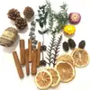 Envío Gratis 30 Piñas Flores Secas Decorativas Hecho a Mano Paquete de Materiales Creativos DIY Decoración del Hogar Ramas Secas Piñas Escama de Pez
