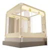 2026 Nuevo Modelo Mosquitero Ajustable Anticaídas para Dormitorio del Hogar, Base Completa, No Requiere Instalación, Barandilla de Cama para Bebé y Niño Cubierta Completa