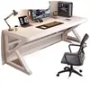Escritorio de Madera Maciza para Computadora Mesa de Estudio de Escritorio Mesa de Estudio para Dormitorio Hogareño Simple Minimalista para Estudiante Escritorio de Oficina para Juegos