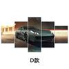 Pintura Decorativa Moderna Minimalista de Coche Deportivo para Sala de Estar Tríptico Fondo de Sofá Pared Arte de Pared de Alta Gama Pintura Colgante Dropshipping
