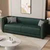 Sofá desechable moderno simple de lujo ligero para apartamento pequeño sala de estar dormitorio salón de belleza habitación de alquiler sofá pequeño doble de tres plazas