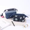 Nueva Bolsa de Almacenamiento Misceláneo de Viaje Estilo Coreano, Bolso de Mano Portátil con Estampado Floral, Neceser con Armazón de Acero, Almacenamiento Portátil