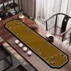 Bandera de Mesa Nuevo Tapete de Té Chino Estilo Chino Clásico Tapete de Mesa de Té Zen Impermeable Absorbente con Forma Especial