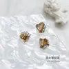 Pedrería para Uñas Pedrería K9 al por Mayor Cristal Súper Brillante Color Champaña Pedrería Corazón Torcido Disco Flash Gota de Agua Uñas Postizas Accesorios para Uñas