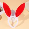 Diadema Popular Transfronteriza de Orejas de Conejo de Peluche para Pascua, Diadema para el Cabello, Fiesta, Discoteca, con Soporte de Alambre, Flexible