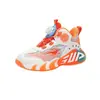 Zapatos Deportivos Ligeros con Absorción de Impactos para Niños 2026 Superficie de Cuero Antideslizante Zapatos de Baloncesto para Estudiantes Mayores Superficie de Malla Transpirable