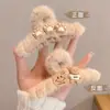 Otoño e Invierno Dibujos Animados Felpa Clip Clip Grande de Tiburón Horquilla para el Cabello Parte Trasera Tocado para Mujer Horquilla de Felpa