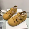 Sandalias Romanas de Moda de Verano 2026 para Mujer Birkenstock de Exterior de Gama Alta Súper Calientes Extremadamente Hermosas Cómodas
