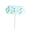 Pequeña Hada Pequeño Príncipe Decoración de Pastel de Cumpleaños Enchufe Accesorios para Tarjetas de Escritorio Postre de Horneado de Cumpleaños Infantil