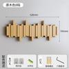 Perchero para Ropa con Forma de Tecla de Piano Gancho de Pared de Madera Maciza Nuevo 2025 Perchero Estante de Almacenamiento para Entrada de Dormitorio del Hogar
