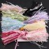 Estilo Chinês Hanfu Borla Pelúcia Algodão Renda Fita Franja Acessórios de Cabelo Enfeites de Cabelo Acessórios Bolsa Pingentes de Boneca