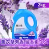Detergente de Lavar Roupa Autêntico Longliqi, Caixa Fechada, para Uso Doméstico e Comercial, Detergente de Lavar Roupa Lavanda, Remoção de Manchas, Amaciamento, Fragrância de Longa Duração