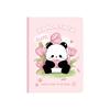 Chengpin linda serie de pandas A7 libreta de bolsillo para grabar linda libreta pequeña de mano nota bloc de notas 4