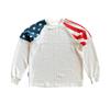 Otoño e Invierno 2026 Estampada Europea y Americana Transfronteriza Moderna para Hombre y Mujer Manga Larga Y2K Estrella Elegante Calle Empalme Camiseta Pulóver