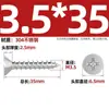Tornillos Autorroscantes de Acero Inoxidable 304 con Cabeza Avellanada Cruzada Tornillos Autorroscantes de Cabeza Plana Tornillos para Madera Clavos Autorroscantes Roscas Autorroscantes