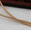 Jóias DIY Cobre Cor Ouro 24K Preservação de Cor 0,4*1,7mm Gancho de Cabelo Tentáculo de Mola Acessórios Materiais Feitos à Mão B972