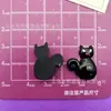Cartoon halloween fantasma abóbora crânio série diy acessórios de resina cocar hairpin celular shell copo de água remendo