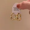 Pendientes de Aro Lisos de Plata S925 con un Toque de Lujo Ligero y de Alta Gama, Pendientes de Botón Magnéticos de Circonita, Pendientes de Borla de Perla Exagerados, Accesorios para Orejas de Nicho