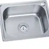 Suministro a Precio de Fábrica Cocina Acero Inoxidable 201 Fregadero 4539 Cubeta Única Lavabo para Verduras Extra Profundo Engrosado Lavabo para Verduras