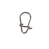 Enganche rápido para señuelo 304 Conector Micro Señuelo Enganche rápido mejorado Clip de alambre grueso en forma de calabaza