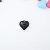 Acrílico 47*48mm Colgante de Corazón con Agujero para Colgar Pintado Accesorios para Cadena de Teléfono Móvil Bolsas de Joyería DIY de Acrílico
