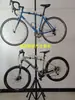 Portabicicletas de Cuatro Patas Ahorrador de Espacio para Uso en Casa, Soporte de Piso a Techo para Bicicletas de Montaña y Carretera, Metabo