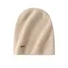 Gorro de Cachemira Pesado Consinee 100% Cachemira Pura Gorro de Punto Doble Capa Grueso Sin Costuras Unisex Gorro para Pareja