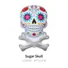 Festival de Muertos México de Nuevos Productos Transfronterizos Globo de Película de Aluminio Fiesta Navideña Forma de Flor Calavera Globo de Película de Aluminio
