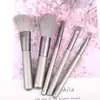 Cangzhou mini 5 juego de brochas de maquillaje portátiles herramientas de belleza polvo rubor brocha para sombra de ojos fabricantes mayoreo transfronterizo