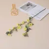 Flores Artificiales, Flores de Jazmín Falsas, Decoraciones para Sala de Estar, Decoraciones de Mesa, Ramos, Accesorios para Fotos, Arreglos Florales para el Hogar