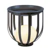 Lámpara de Mesa de Café Solar para Jardín Exterior Lámpara de Césped Lámpara de Piso para Jardín de Villa Lámpara Solar para Jardín de Terraza Exterior