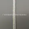 Atacado em estoque fita de renda trançada estilo Chanel com fio de ouro e prata, acessórios DIY para Hanfu, cheongsam, carcela, chapéu, sapatos e bolsas