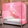 Nova Mosquiteiro de Palácio Doméstico com Suporte Reforçado, Estilo Princesa, Espessado e Densificado, Mosquiteiro Tradicional para Cama de Casal