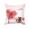 Funda de almohada con temática de San Valentín transfronteriza, funda de cojín para sofá, funda de cojín para el hogar, funda de cojín al por mayor