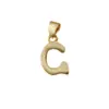 Colgante Retro 26 Letras del Alfabeto Inglés Colgante Chapado en Oro Exquisito de Alta Gama Colgante de Collar para Pareja