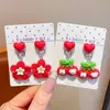 Pendientes de Clip para Niñas con Acabado de Alta Gama, Lindos Pendientes de Dibujos Animados de Pony Estilo Princesa para Niñas, No Requieren Perforación, No Lastiman los Oídos