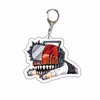 Tatsuki Fujimoto Makima Hime No Manga Chaveiro Pingente Acrílico Dupla Face em Estoque Chainsaw Man