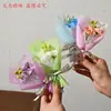 Flores Artificiales, Flores de Jazmín Falsas, Productos de Flores Hechos a Mano, Flores de Seda, Flores de Tela, Souvenirs, Decoraciones para Regalos, Venta al por Mayor Transfronteriza de Pequeños Ramilletes