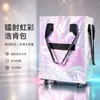 Bolsa tejida hulken de rueda silenciosa para viaje al aire libre plegable con ruedas, carrito pequeño multifuncional, carrito de compras