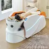 Cama para Lavar Cabello, Cama Eléctrica de Masaje para Cuidado del Cabello, Cama de Enjuague con Circulación de Agua a Temperatura Constante, Cama para Proyecto de Fumigación, Especial para Salón de Peluquería