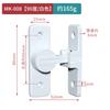 Cerrojo de Puerta Luminiscente en la Oscuridad, Cerradura de Puerta de Estilo Antiguo sin Perforación, Pestillo para Puerta Corredera de Baño, Cerradura de Superficie para Puerta Corredera Interior