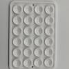 24 Ventosas de Silicona, Soporte para Teléfono Cuadrado Engrosado con Adhesivo Trasero, Pegatina Antideslizante para Teléfono, 10g, Extraíble, Doble Cara