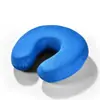 Travesseiro de espuma viscoelástica em forma de U, opções de atacado e personalizadas disponíveis, portátil para casa e viagens, travesseiro de suporte para o pescoço, travesseiro cervical e travesseiro para cochilo no escritório