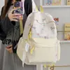 Linda Mochila Nuevo Estilo 2026 para Secundaria, Preparatoria, Estudiantes de Primaria, Ins Linda Mochila Escolar de Dibujos Animados para Niñas
