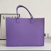 Bolsa Tote de Fieltro para Regalo Corporativo, Bolso de Mano de Fieltro a la Moda, Bolsa Tote Pequeña, Versión Gruesa Personalizada