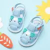 Sandalias de Tela para Bebés Niños en Verano, Edades 0-1-2-3, Zapatos Chirriantes Antideslizantes de Suela Suave para Niñas, Zapatos para Niños Pequeños, Zapatos para Bebés