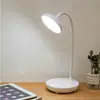 Nova Luminária de Mesa LED Recarregável por USB 2023 para Estudo e Leitura, Luminária de Mesa Touch com Três Níveis, Pequena Luminária de Mesa Recarregável de Duplo Propósito para Dormitório